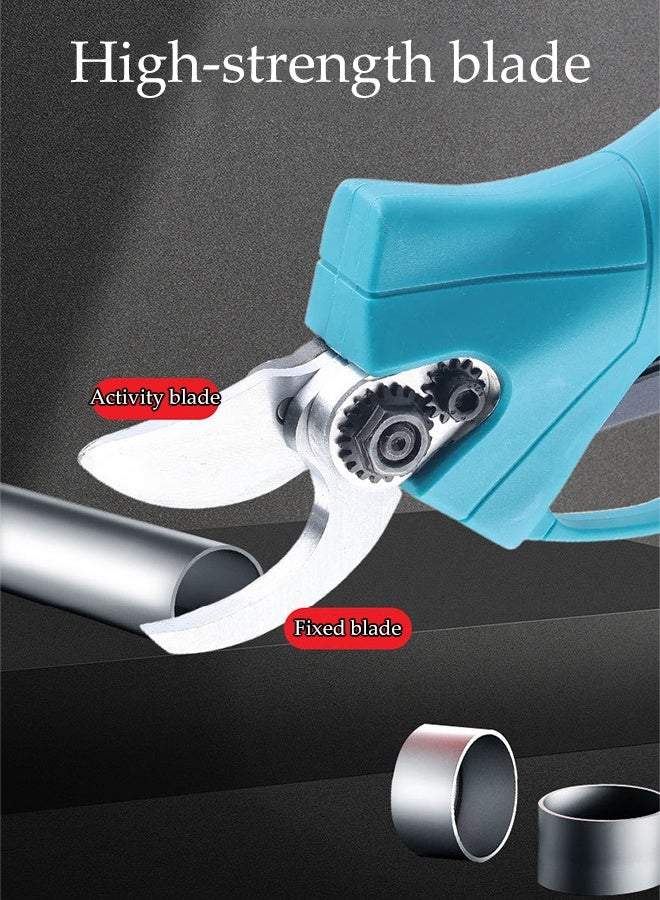 DUNISO Electric Pruning Shears Cordless Electric Pruner Kit with Rechargeable Batterie 25mm Cutting Diameter Portable Secateurs Tree Branch Pruner Garden Power Tools for Tree Branches, Courtyard, Household - Image 5