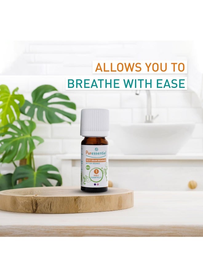 Puressentiel Bio Bitter Orange Essential Oil Powerful And Invigorating With Fresh Citrus Aromas 100% Pure And Natural 10Ml  - Image 3