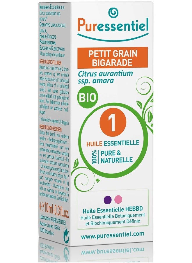 Puressentiel Bio Bitter Orange Essential Oil Powerful And Invigorating With Fresh Citrus Aromas 100% Pure And Natural 10Ml  - Image 2