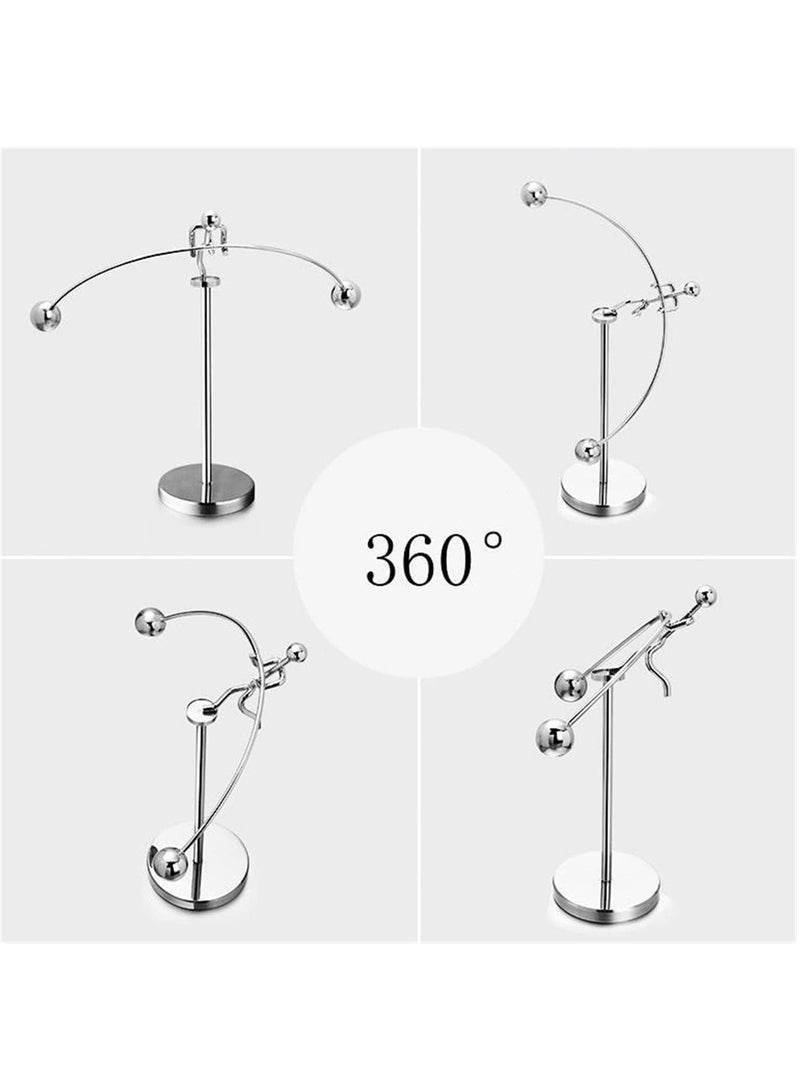 Rubik لعبة توازن بندول الفولاذ، أداة توازن ديناميكية لتزيين المكتب في المنزل أو المكتب - Image 2