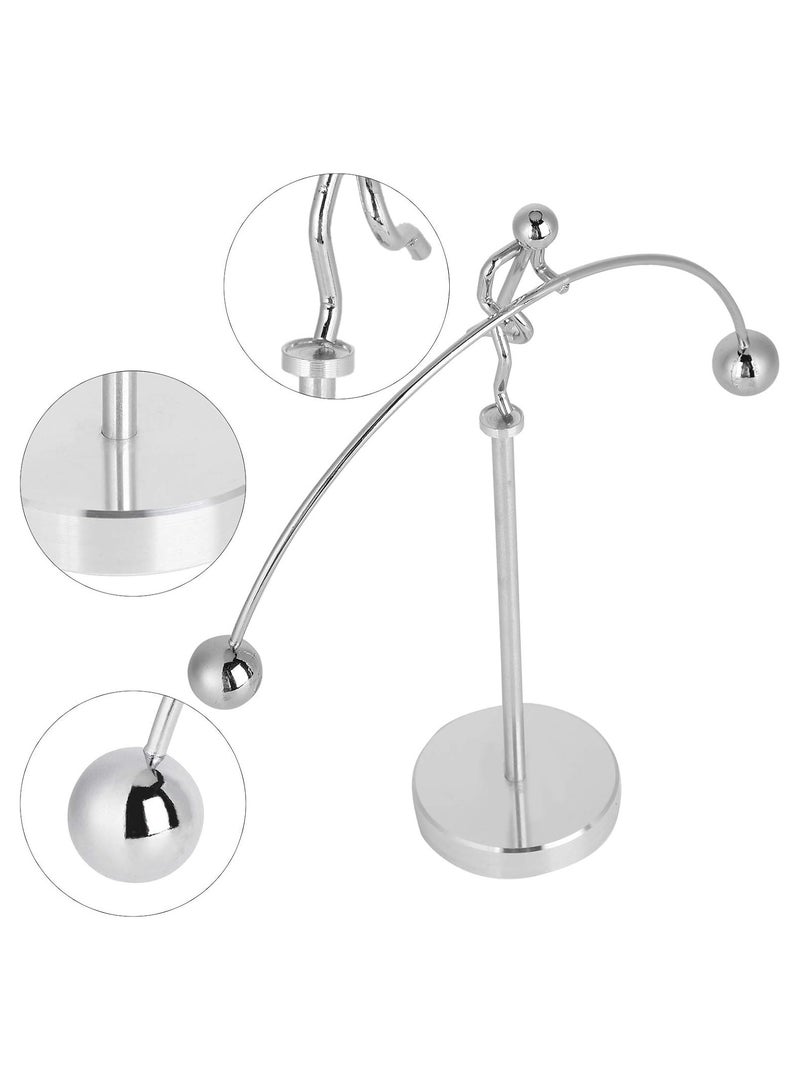 Rubik لعبة توازن بندول الفولاذ، أداة توازن ديناميكية لتزيين المكتب في المنزل أو المكتب - Image 3