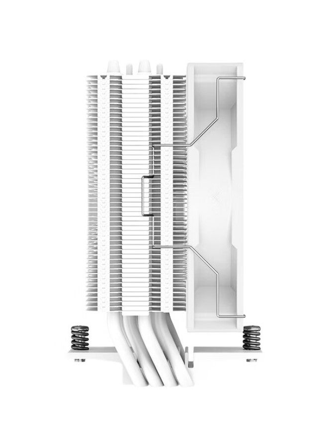 Deepcool Xuanbing 400 V5 Argb White Cpu Cooler With Thermal Paste (4 White Heat Pipes, Argb Lighting, 220W Overclocking, Ag400 Argb Wh) - Image 2