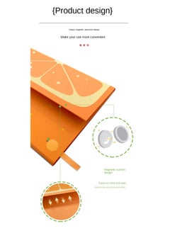 Y&D Hami Melon Diary With Magnetic Flip Cover Notebook Writing Sketching Notebook  - Image 2