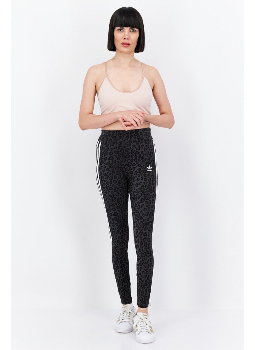 adidas Originals Women Tight Fit High Rise Training Tight, Black  - Image 4