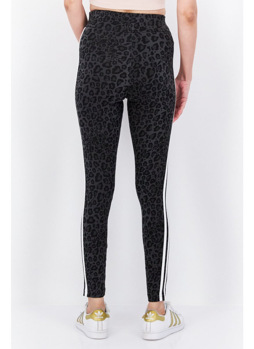 adidas Originals Women Tight Fit High Rise Training Tight, Black  - Image 3