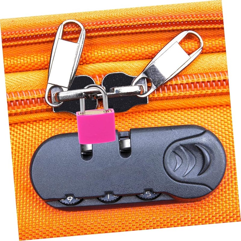 ARTIBETTER 12 Pack Plastic Padlocks With Keys For Luggage Backpacks Jewelry Boxes - Image 5