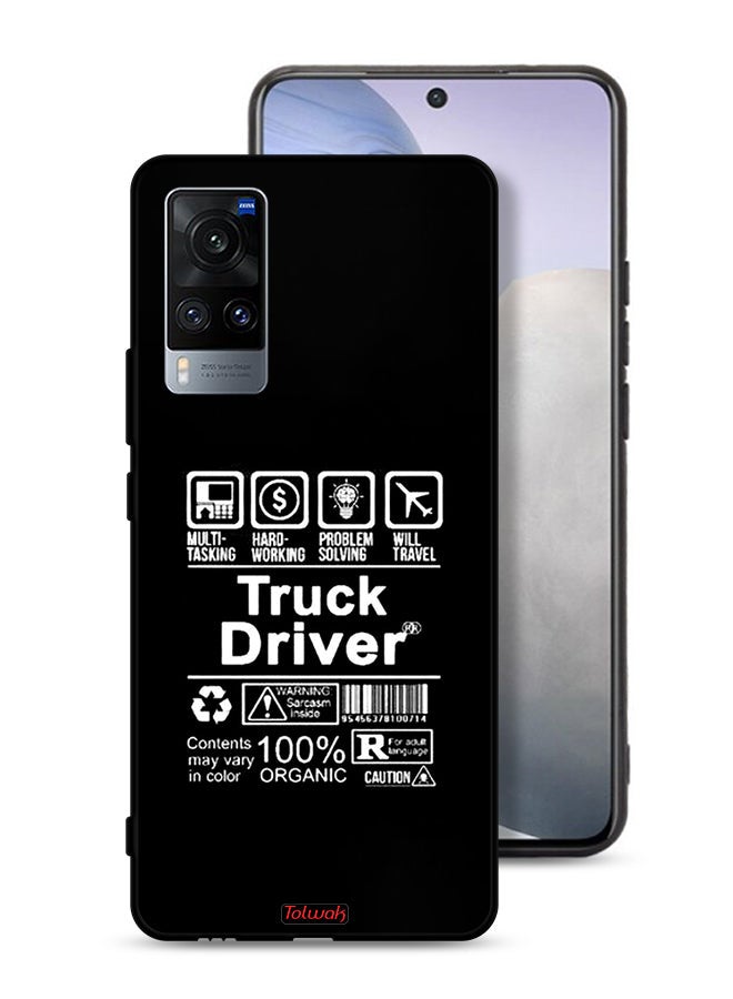 Tolwak Vivo X60t Protective Case Cover Truck Driver Sticker - Image 1