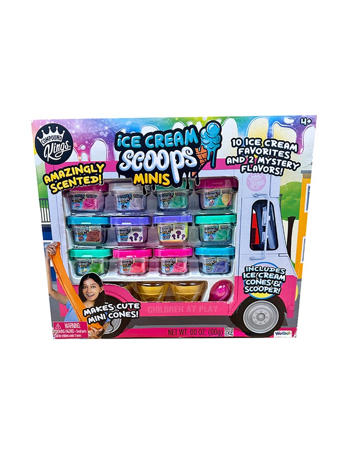 WeCool - Ice Cream Scoops Minis Truck Gift for Kids Girls & Boys for 4+ Ages - Image 1