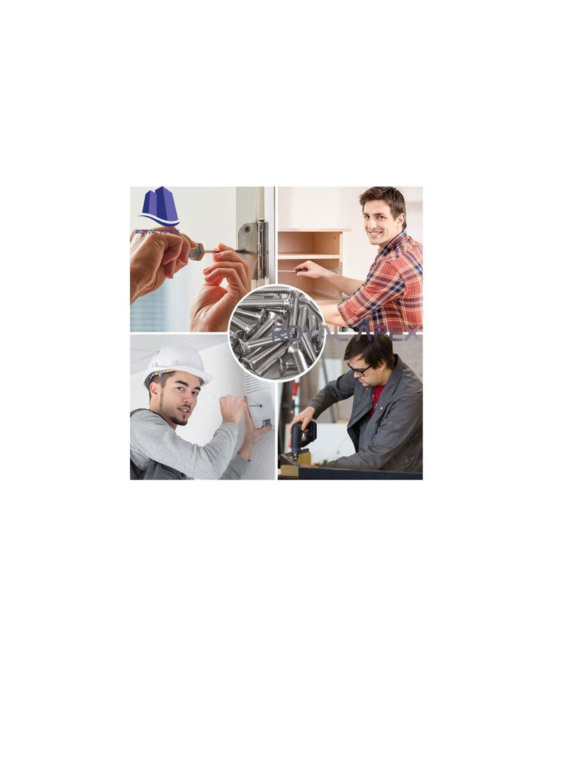 Machine Screw CSK Philip & Countersunk Head for DIY Electrical & Kitchen Furniture Pull Cabinet Door Handles - Image 2