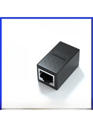 Gigabit RJ45 Splitter Adapter 1-to-2 ConnectorNetwork straight-through head black Network straight-through head black - pzsku/Z15DAC4D1BD5D96D06E97Z/45/1746191339/9fe4b044-af53-4f69-926c-0dd66e13f466
