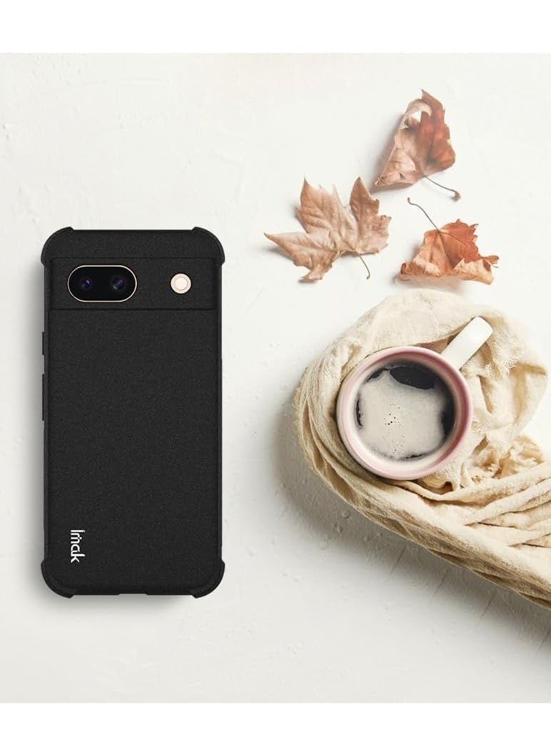 General Case Compatible with Google Pixel 8a, Four Corners Airbag Protection Matte Silicone Flexible TPU Cover Screen and Camera Protection Shockproof Protective Cover  - Image 4