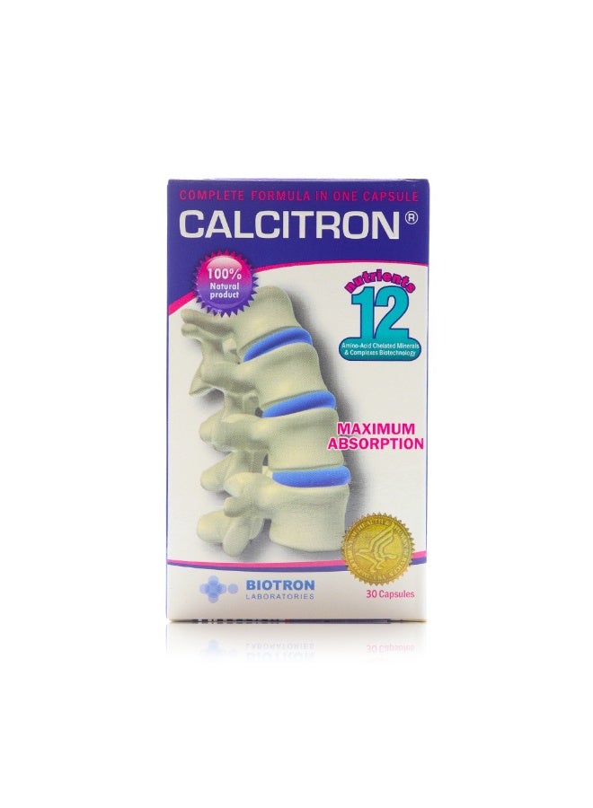 Calcitron Capsules 30's