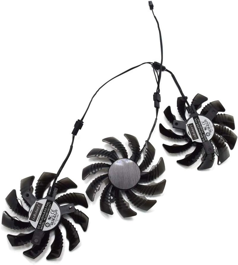 inRobert PLD08010S12H 75mm 3pin Video Card Fan Replacement for Gigabyte GEFORCE GTX 970 Cooling Fan - Image 4