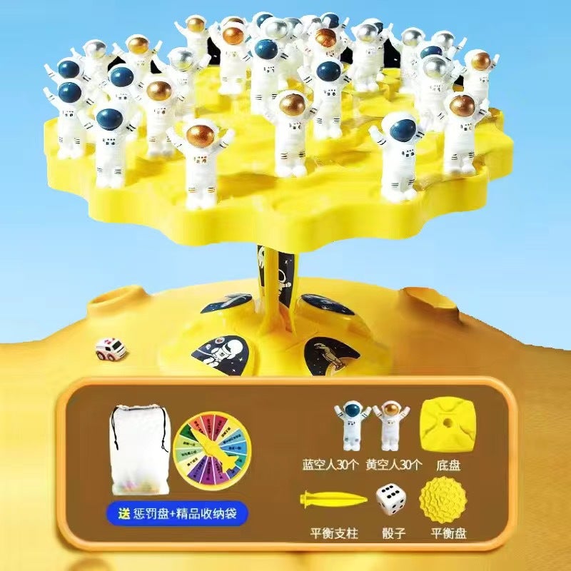Balance Spaceman Children'S Desktop Game Balance Tree Jenga Leisure Parent-Child Interactive Desktop Battle Toy - Image 1