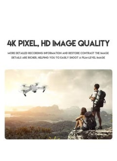 Generic LS-E525 RC Drone – High-Performance 4K Dual Camera Quadcopter with WiFi FPV, Headless Mode, Altitude Hold, Gesture Control, Track Flight, 3D Flip, and 3 Long-Lasting Batteries – Compact, Durable, and Perfect for Aerial Photography ( 21.5*7*18cm)  - Image 2
