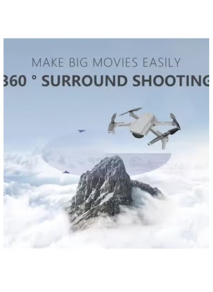 Generic - LS-E525 RC Drone – High-Performance 4K Dual Camera Quadcopter with WiFi FPV, Headless Mode, Altitude Hold, Gesture Control, Track Flight, 3D Flip, and 3 Long-Lasting Batteries – Compact, Durable, and Perfect for Aerial Photography ( 21.5*7*18cm) - Image 1