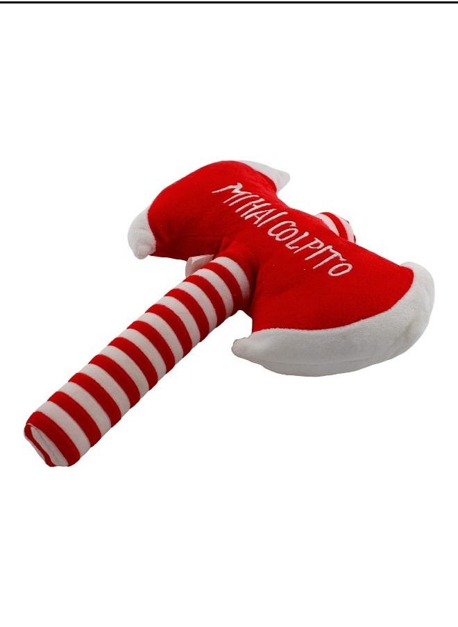child toy - Non-Toxic Stuffed And Plush Soft Axe Red - Image 1