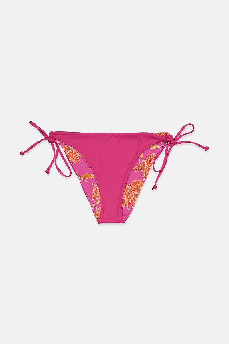 women'secret Women Printed Bikini Bottom, Pink Combo - Image 3