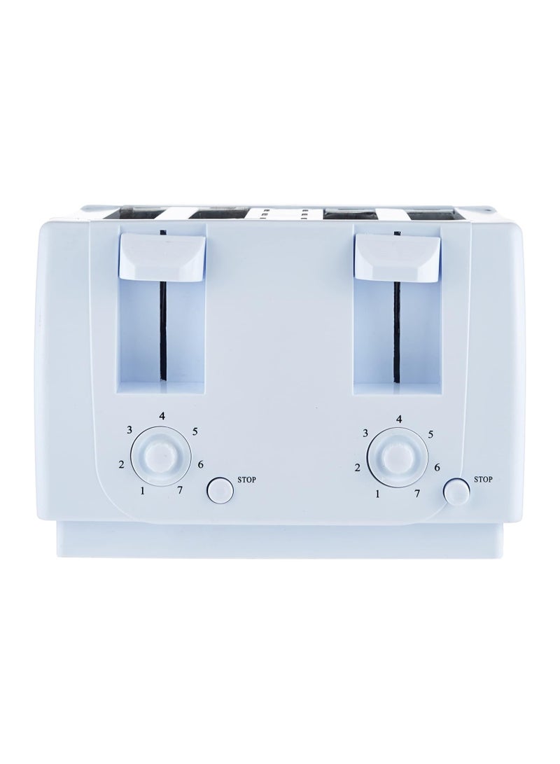 Sachi Saachi 4 Slice Toaster, White, NL-TO-4563 - Image 2