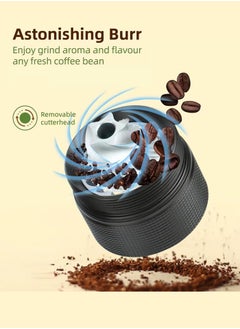 Joshberg Manual Coffee Grinder,Coffee Bean Grinder for Pour Over French Press Espresso Turkish or Cold Brew Suitable for Travel or Camping  - Image 5