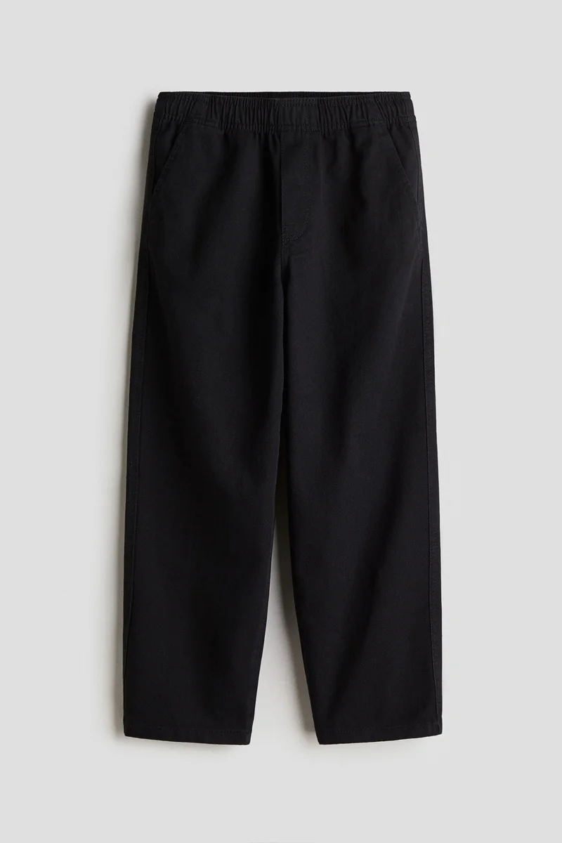 H&M Cotton twill joggers