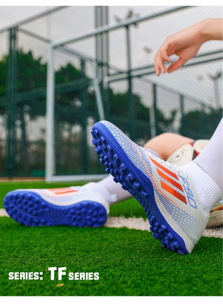 SKT Shiketro - Low Top Breathable Natural Grass Soccer Shoes Men Women Football Sneakers Training Running Shoes - Image 1