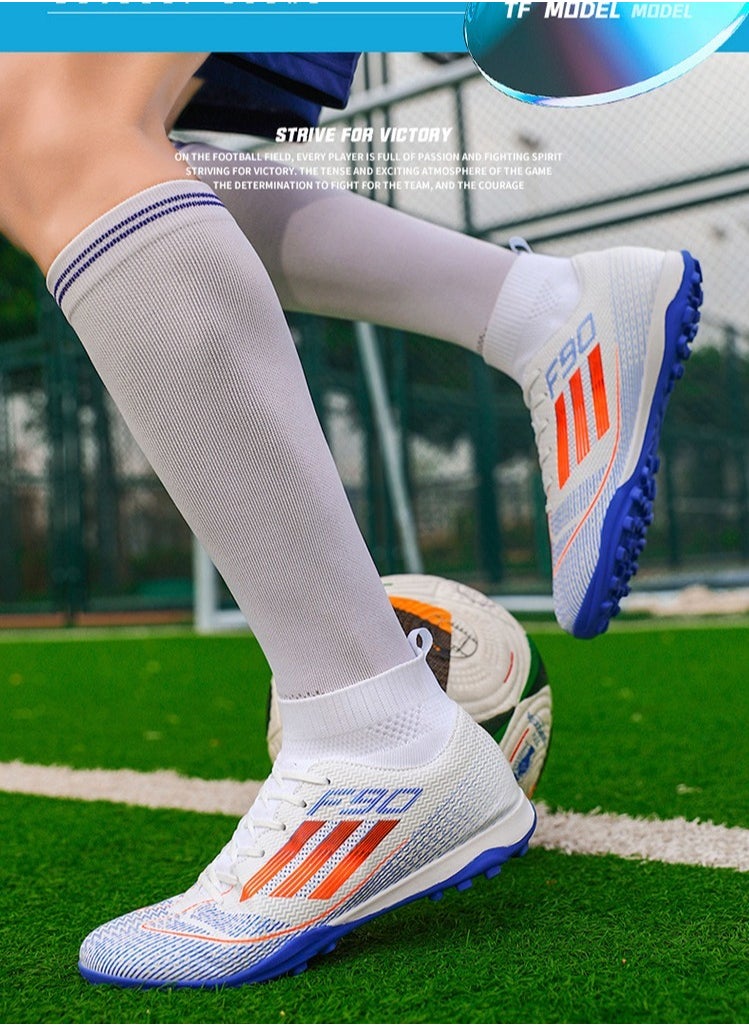 SKT Shiketro - Low Top Breathable Natural Grass Soccer Shoes Men Women Football Sneakers Training Running Shoes - Image 1