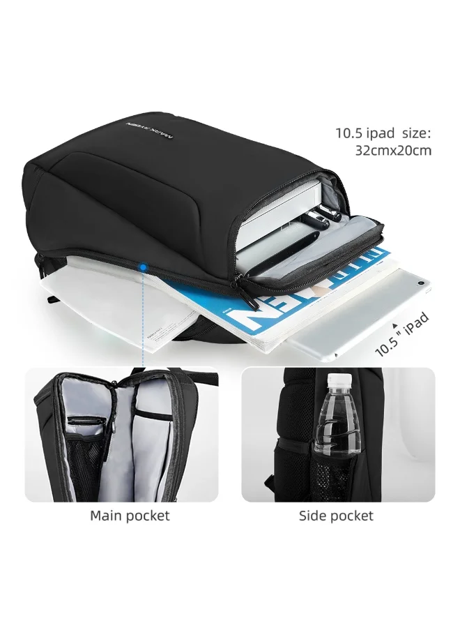 MARK RYDEN MARK RYDEN 7069 Waterproof Anti-Theft with USB Charging Port Crossbody for 9.7-12.3 Inch iPad