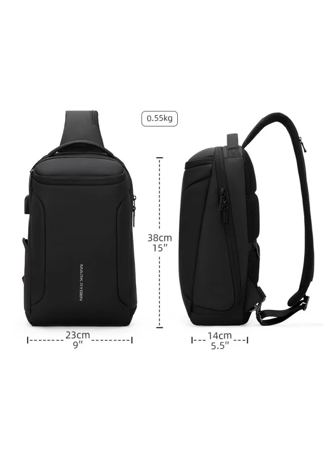 MARK RYDEN MARK RYDEN 7069 Waterproof Anti-Theft with USB Charging Port Crossbody for 9.7-12.3 Inch iPad