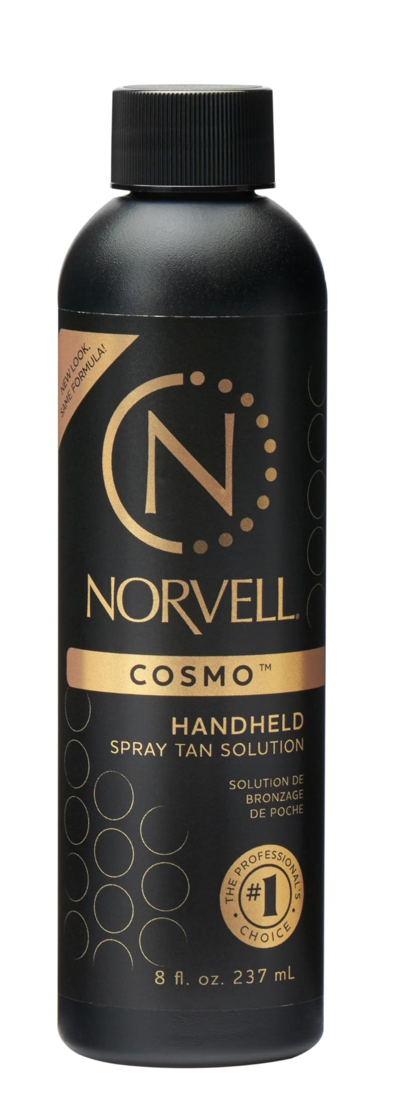 Norvell Spray Tan Solution Cosmo Blend of Warm Brown  Cool VioletBrown Undertones 8 fl oz  LongLasting Handheld SelfTanning Spray with Tomato Seed Extract Aloe Leaf