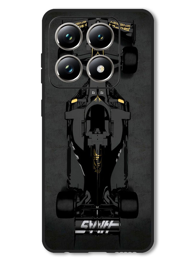 Case Compatible with Xiaomi 14T Pro Protection Shockproof Bumper Cover Sports Car