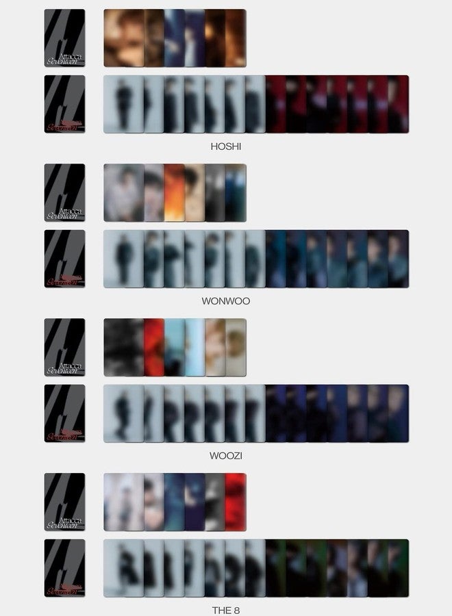 SEVENTEEN Pledis SEVENTEEN - Attacca [CARAT / Random ver.] (9th Mini Album) Album+Extra Photocards Set - Image 4