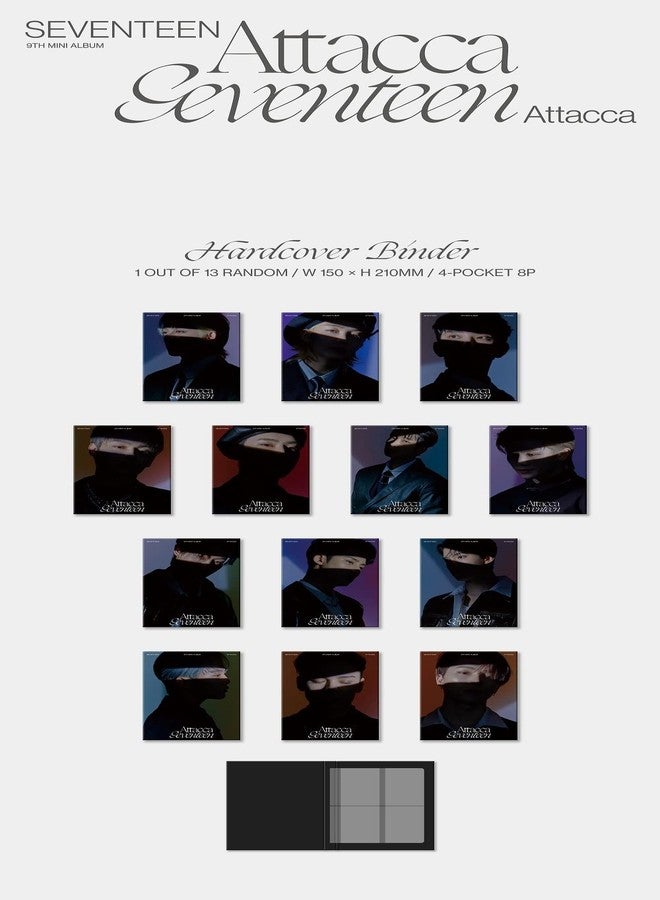 SEVENTEEN Pledis SEVENTEEN - Attacca [CARAT / Random ver.] (9th Mini Album) Album+Extra Photocards Set - Image 2