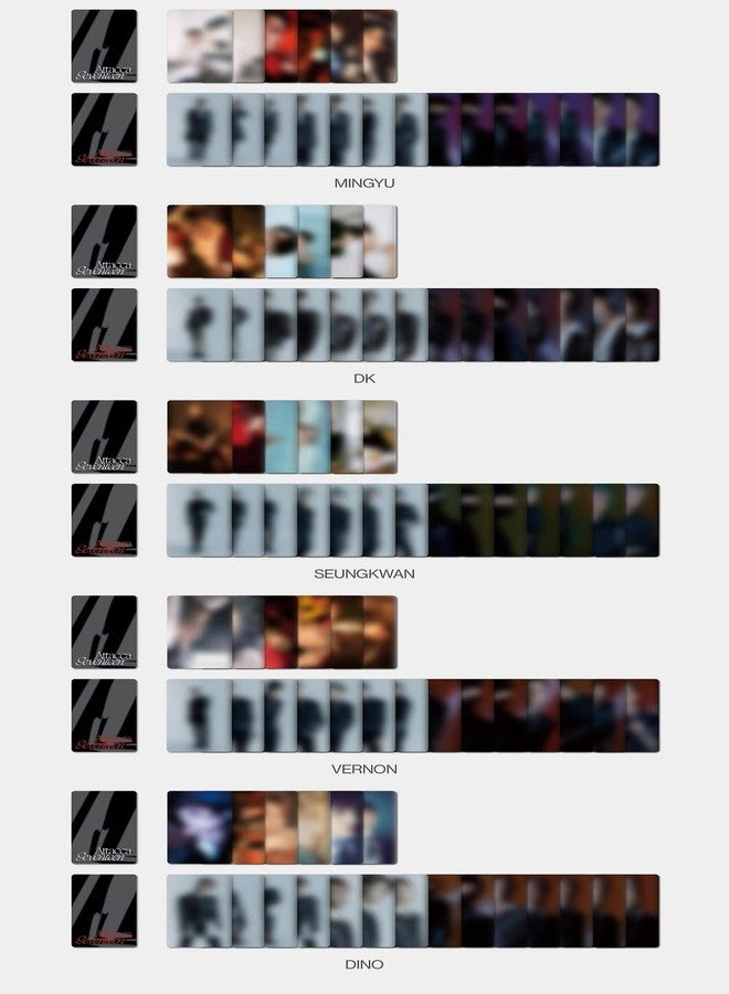 SEVENTEEN Pledis SEVENTEEN - Attacca [CARAT / Random ver.] (9th Mini Album) Album+Extra Photocards Set - Image 5