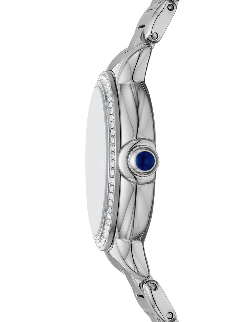 امبوريو ارماني ساعة ميا بحزام ستانلس ستيل بعقارب - Image 3