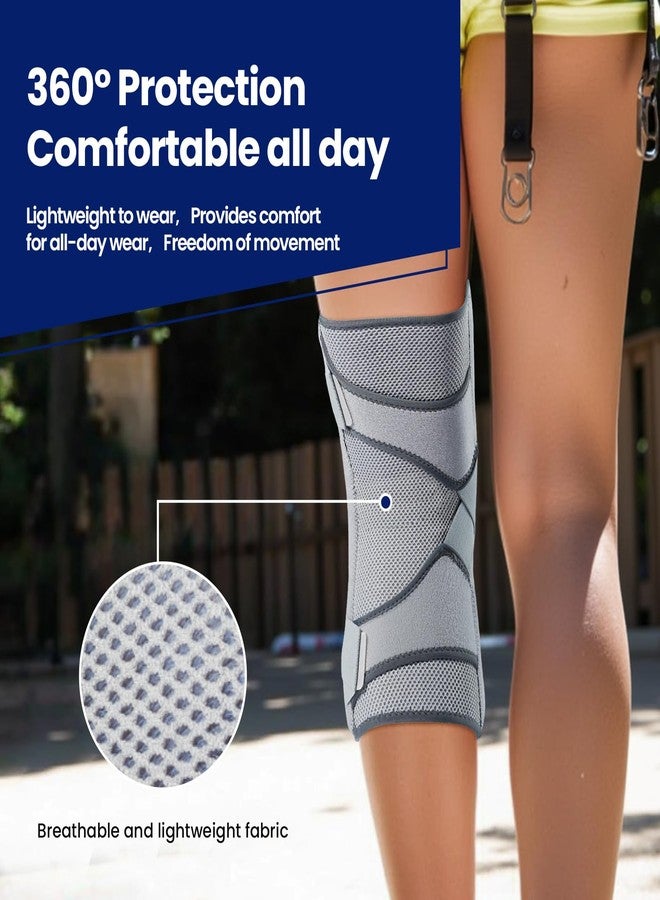 Galvaran Knee Brace for Meniscus Tear:Adjustable Knee Support for Maximum Knee Pain,Side Stabilizers for Injury or Surgery Recovery - Men and Women - Image 5