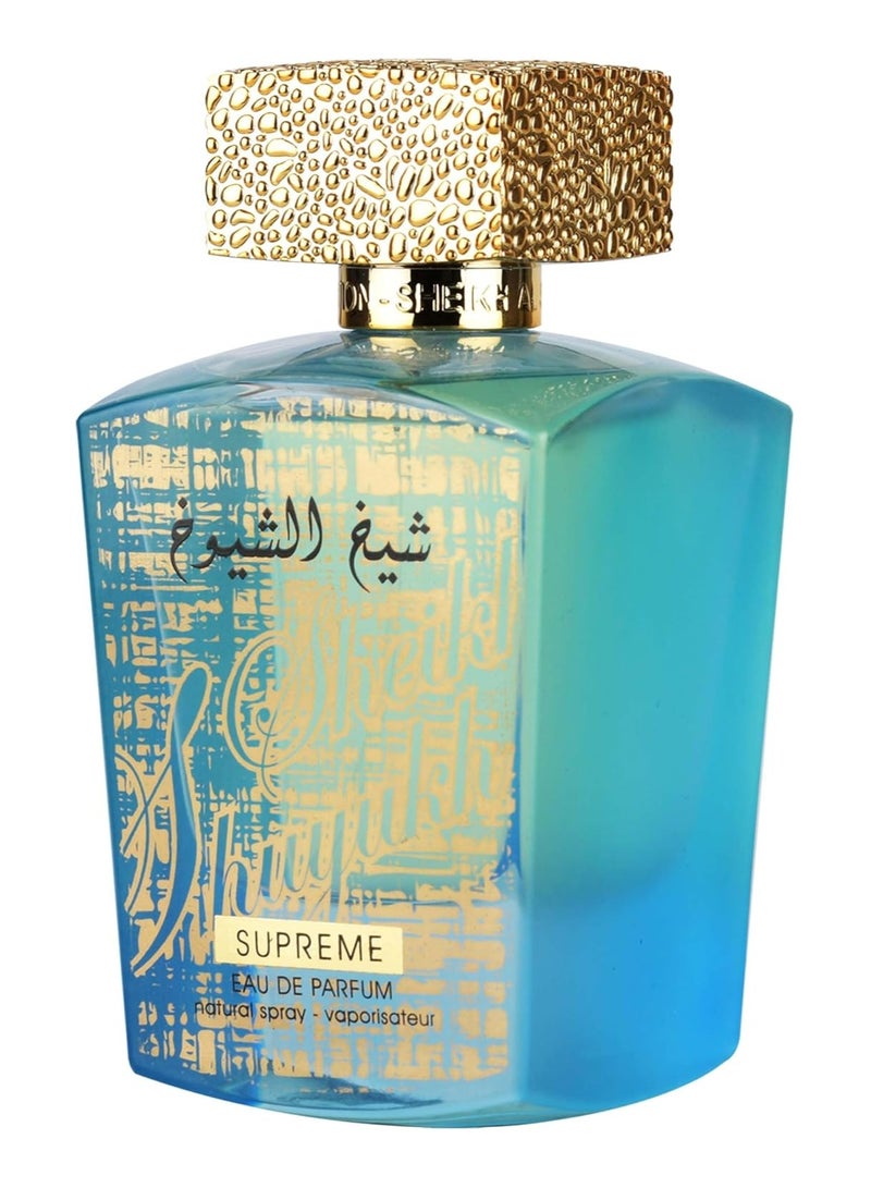 Lattafa Sheikh Al Shuyukh Supreme Eau De Parfum For Men - 100ml - Image 1