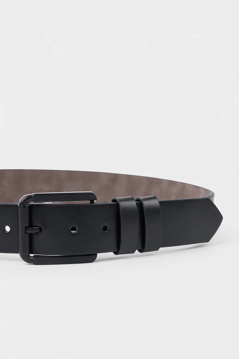 Defacto  Man Rectangle Clasp Faux Leather for Men | Best Price UAE