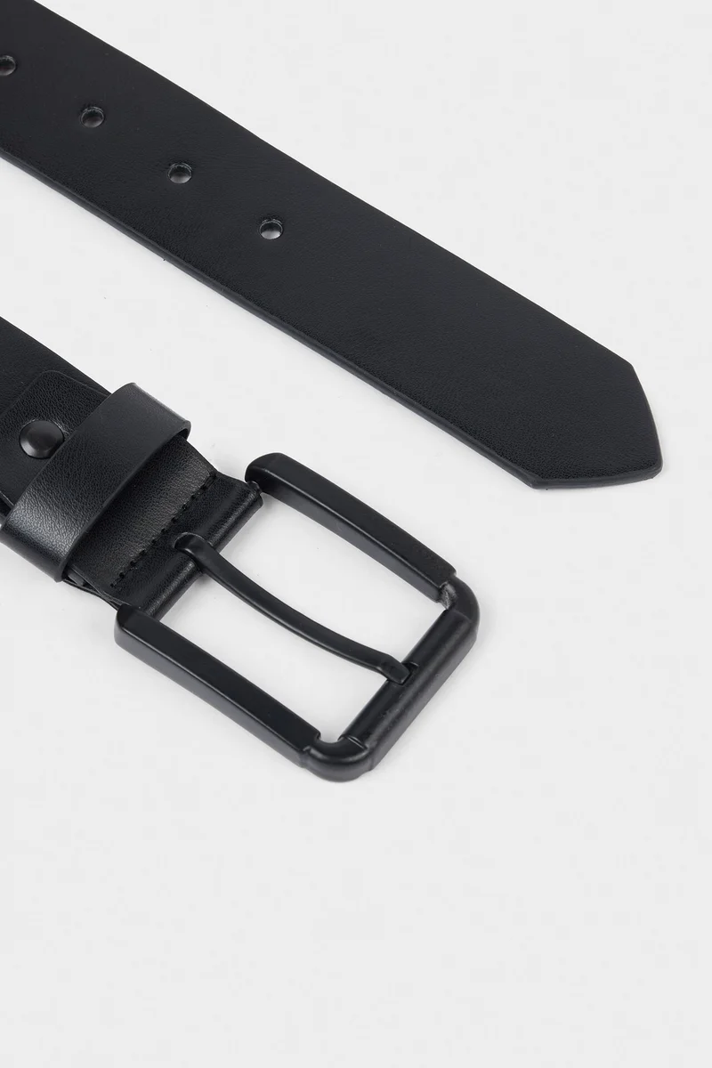 Defacto  Man Rectangle Clasp Faux Leather for Men | Best Price UAE