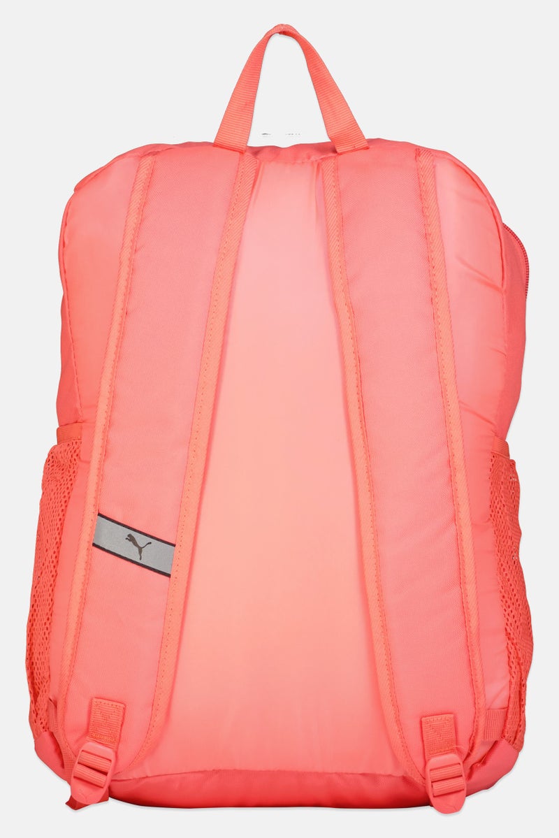 PUMA Men Brand Logo Patch Backpack, Electric Blush - Image 2