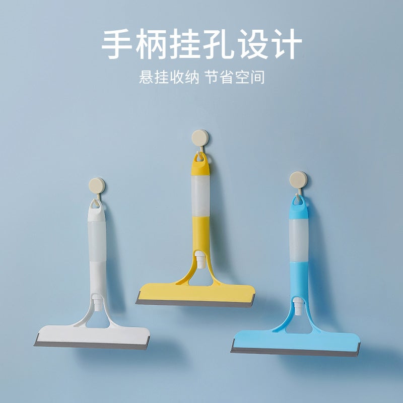 أداة تنظيف الزجاج أدوات منزلية غسل المرايا مكشطة المياه نافذة مكشطة سيليكون تنظيف احترافي فرشاة رش المياه مكشطة - Image 5