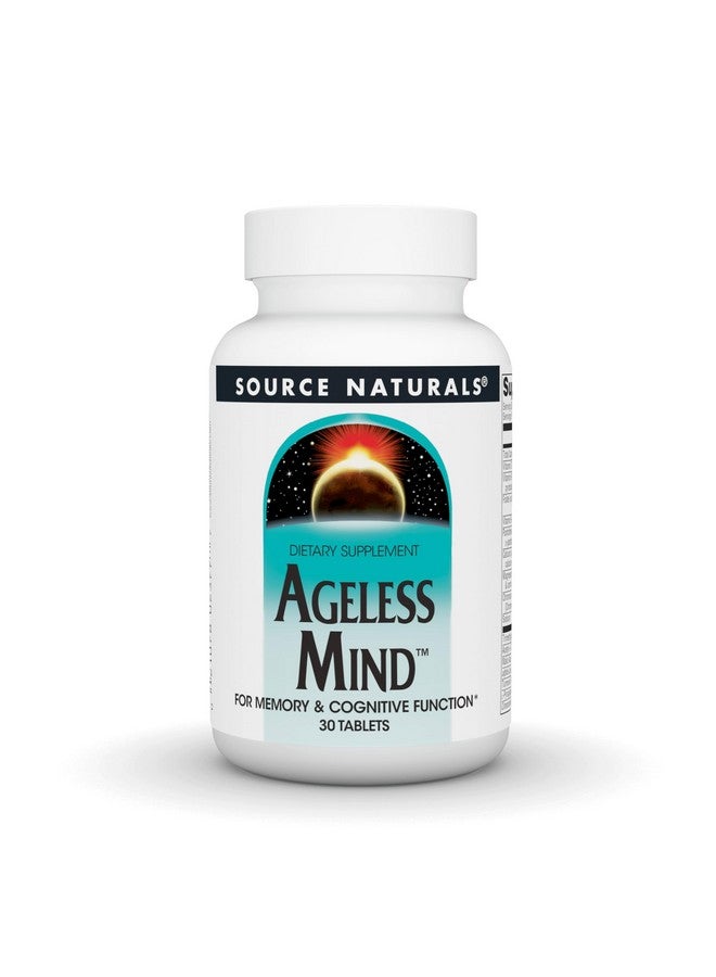 Source Naturals Ageless Mind, for Memory & Cognitive Function* - 30 Tablets - Image 1