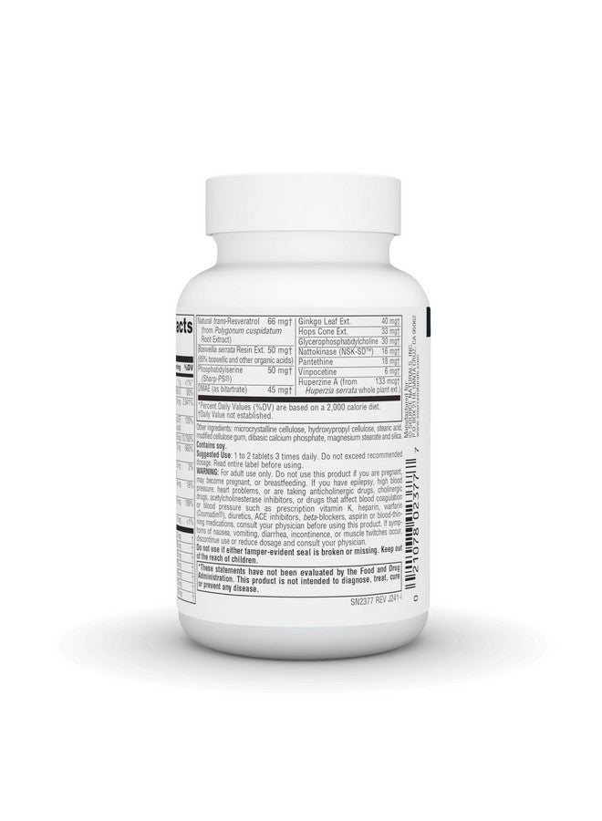 Source Naturals Ageless Mind, for Memory & Cognitive Function* - 30 Tablets - Image 3