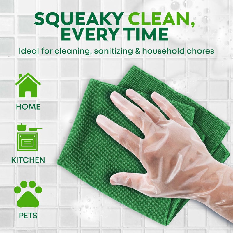 Keppi 1200 pcs Disposable Gloves - BPA & Latex Free - Gloves Disposable Latex Free - For Food Handling - Food Safe - For Cooking - Bulk Purchase - Great Fit - Plastic - Image 3