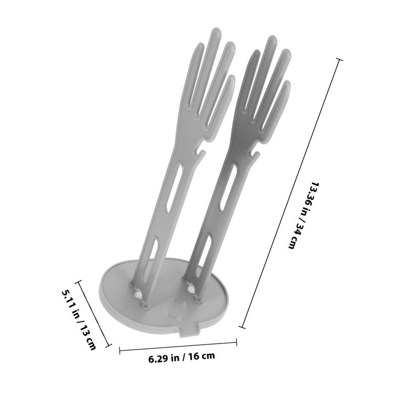 Compact Glove Stand, Drying Rack Designed for Kitchen Use, Prevents Messy Water Spills - Image 2
