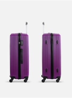 PARAJOHN Alpha ABS Hardside Spinner Check In Large Luggage Trolley 28 Inch Purple  - Image 3