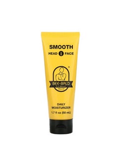 Bee Bald Smooth Head And Face Daily Moisturizing 1.7 fl oz 50 ml  - Image 1