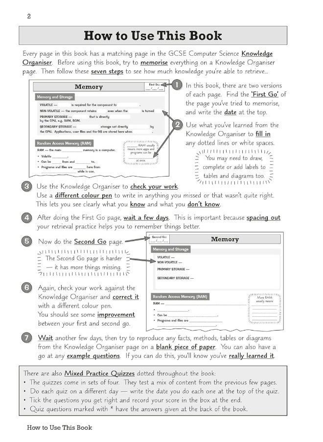 null - Coordination Group Publications Ltd (CGP) New GCSE Computer Science AQA Knowledge Retriever - Image 1