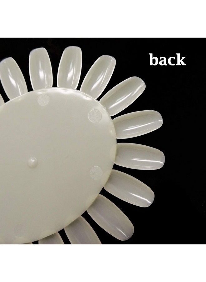 HONBAY 12Pcs Plastic 20 Tips False Nail Swatches Wheels Nail Art Color Polish Display Wheel For Manicure - Image 5