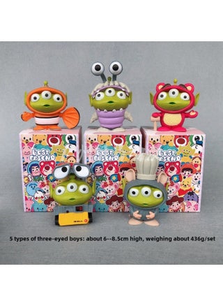 7 Disney Strawberry Bear Stiffy Mickey Mouse Eternal Flower Modeling Blind Box Gashapon Doll Hand-made Toy-Color:Five Three-eyed Children (please Take A Multiple Of 5 And Send A Complete Set Of 5 Directly) Will Not Be Delivered In Bulk - pzsku/Z15DC58B4B2580D808FC5Z/45/1746220920/5f7bc364-4865-44be-8bcb-424dc100d212